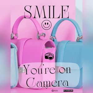 "Smile You're On Camera" and "Do Not Enter" Posters
